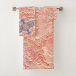 Conjunto De Toalhas Textura #7 de obra Amanecer