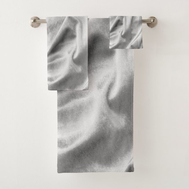Conjunto De Toalhas Textura de Tecido 3 (Insitu)