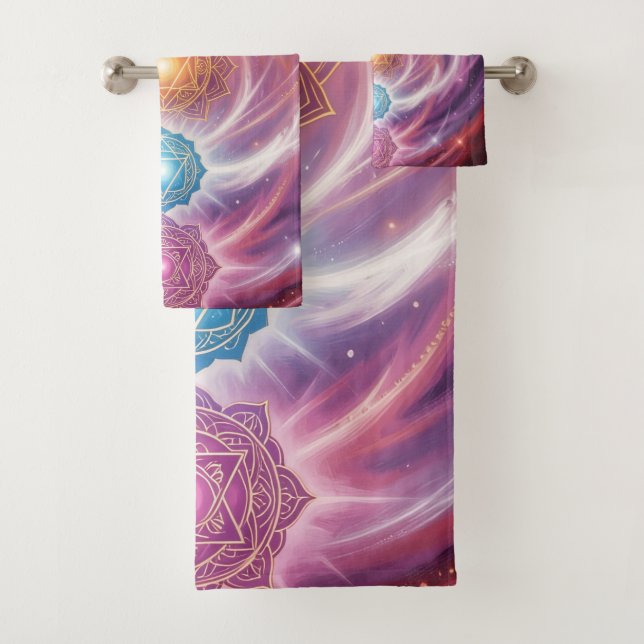 Conjunto De Toalhas The 7 Chakras´10 (Insitu)