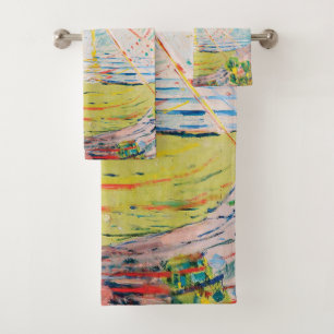 Conjunto De Toalhas The Sun por Edvard Munch