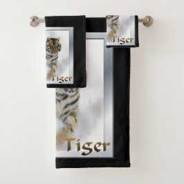 Conjunto De Toalhas Tiger Lovers