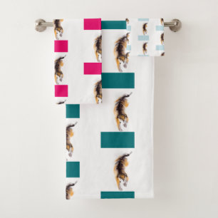 Conjunto De Toalhas Tigre de desenho original branco Chinês Novo Ano S