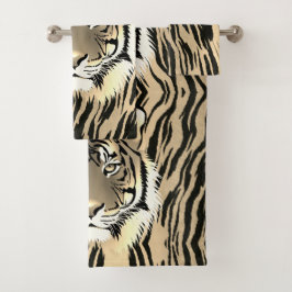 Conjunto De Toalhas Tigre majestoso