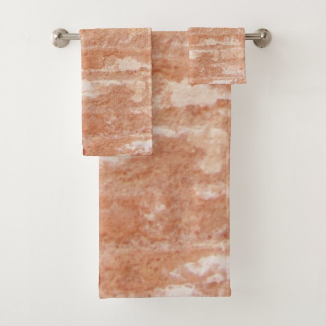 Conjunto De Toalhas Tijolos de Latão Antigo (Insitu)
