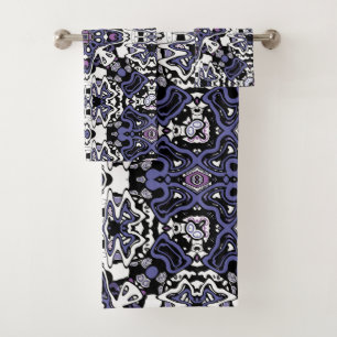 Conjunto De Toalhas Tipo ornamental moroccan kaliedoscope
