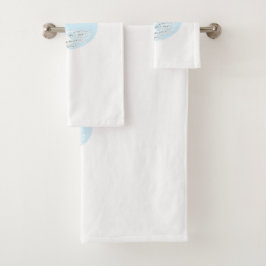 Conjunto De Toalhas Toalha: Cisnes