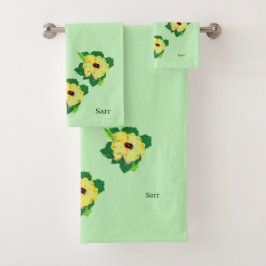 Conjunto De Toalhas Toalha: Primavera