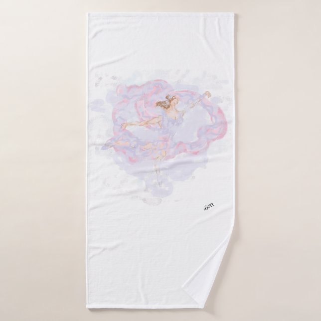 Conjunto De Toalhas Toalhas: Sonho Da Ballerina (Toalha de Banho)