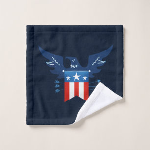 Conjunto De Toalhas Toda Águia Americana e Patriótica
