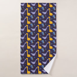 Conjunto De Toalhas Todos os Excelentes Dinos e Pequenos