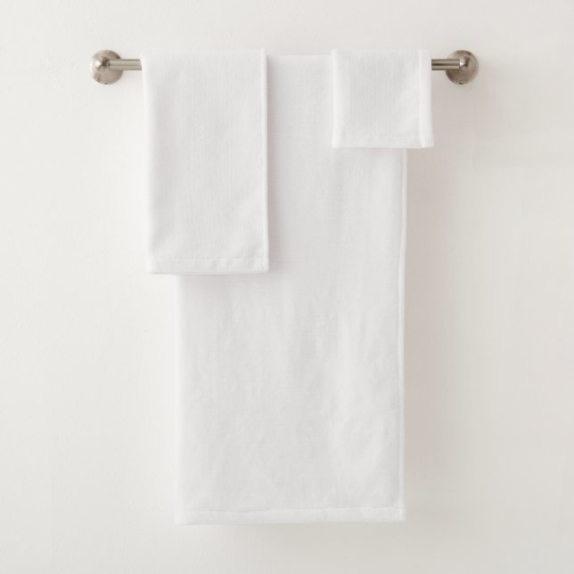 Conjunto De Toalhas Tons de Branco (Insitu)