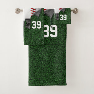 Conjunto De Toalhas Torn Baseball