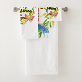 Conjunto De Toalhas Torne Seu Coração A Coisa Mais Bonita Sobre Você