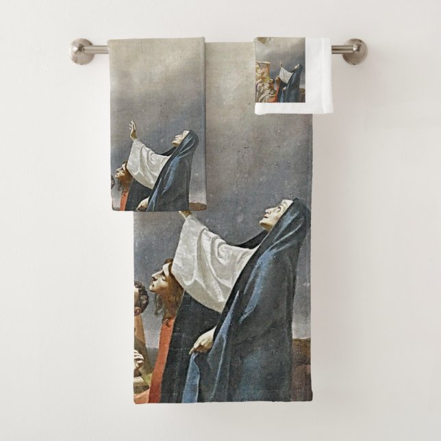 Conjunto De Toalhas Torre de Banheiro Define Jesus (Insitu)