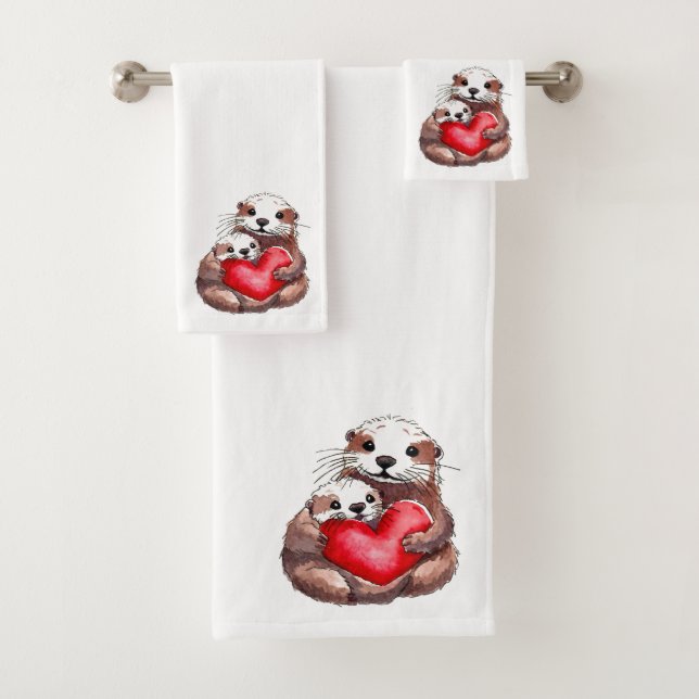 Conjunto De Toalhas Totalmente Adorável (Insitu)