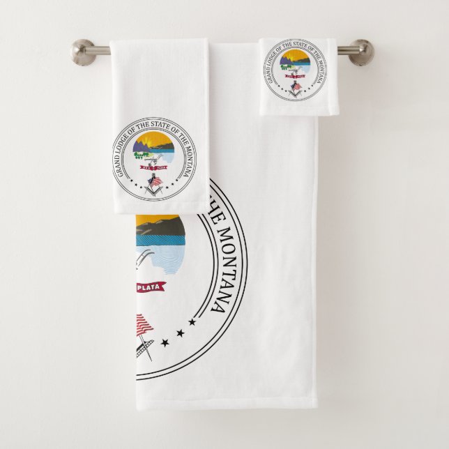Conjunto De Toalhas Towel Freemasonry Loge de Montana (Insitu)