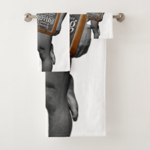 Conjunto De Toalhas Tradição de Ação de Graças de SlipperyJoe's homem