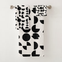 Tribal Geométrico Moderno e Branco