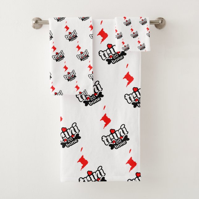 Conjunto De Toalhas Trini para de Bone com Mapa das Ilhas Angustiado e (Insitu)