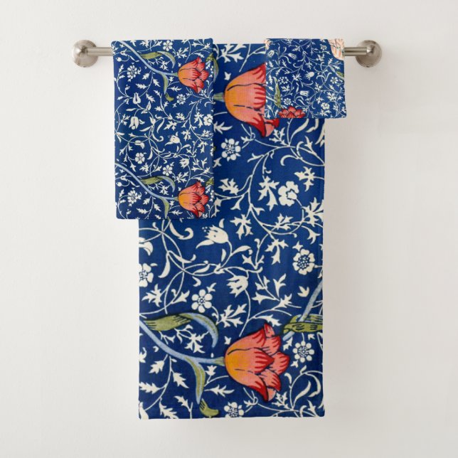 Conjunto De Toalhas Tulipa, William Morris (Insitu)