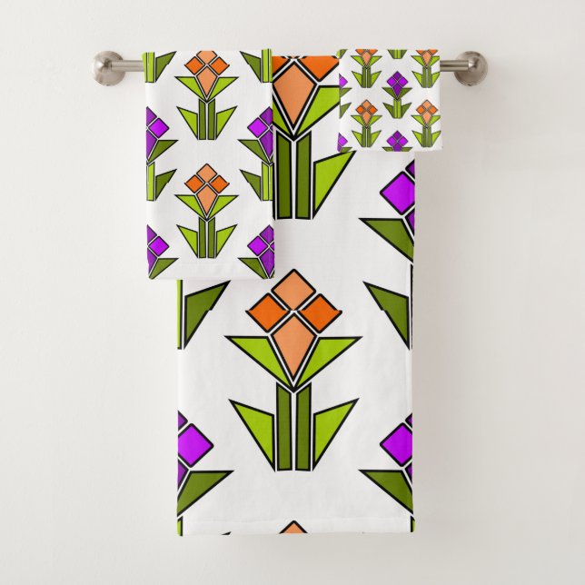 Conjunto De Toalhas Tulipas (Insitu)