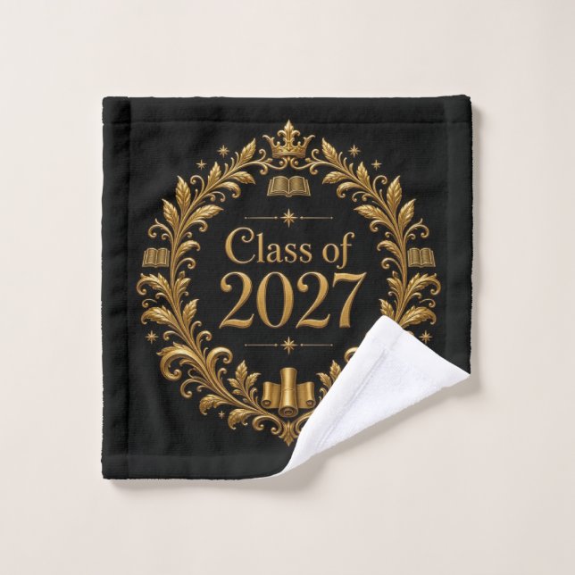 Conjunto De Toalhas Turma de 2027 (Pano de lavar)