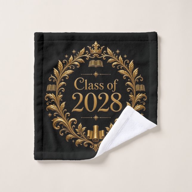 Conjunto De Toalhas Turma de 2028 (Pano de lavar)