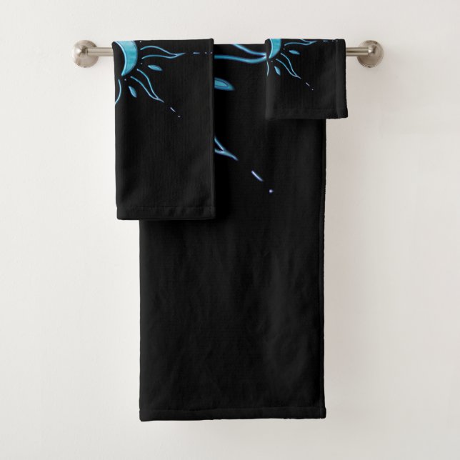 Conjunto De Toalhas Turquoise Sun  (Insitu)