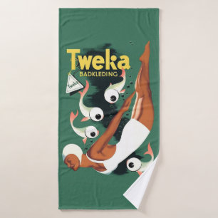 Conjunto De Toalhas Tweka de 1950 e impressão