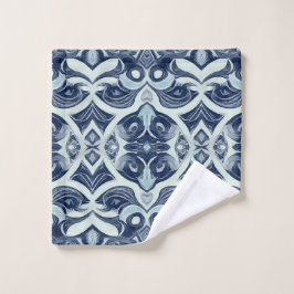 Conjunto De Toalhas Um design de impressão de cor de cinza de tecido v