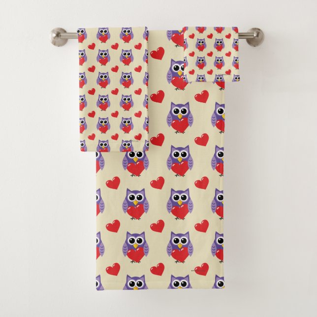 Conjunto De Toalhas Um Padrão De Amor (Insitu)