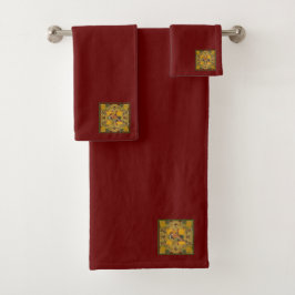 Conjunto De Toalhas Um Partucho Num Natal De Pera