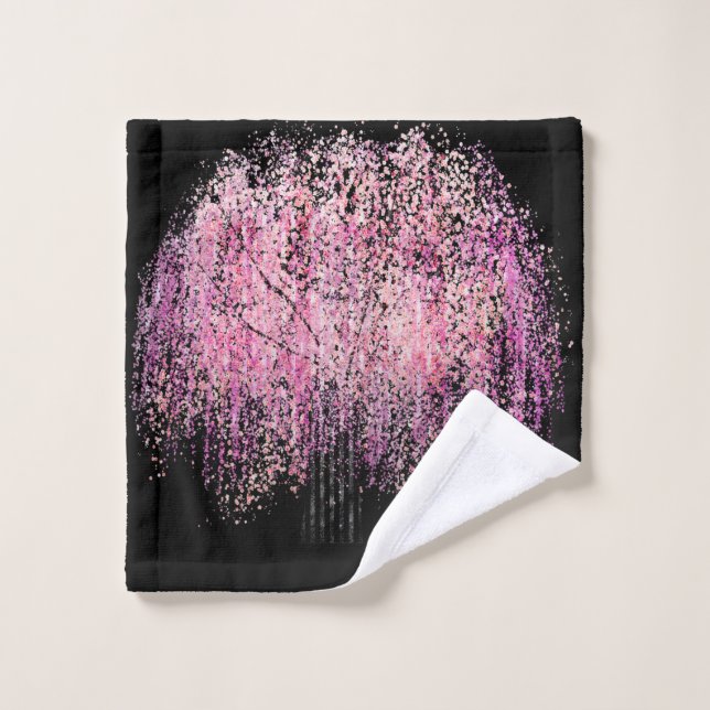 Conjunto De Toalhas Uma bela cerejeira (Pano de lavar)