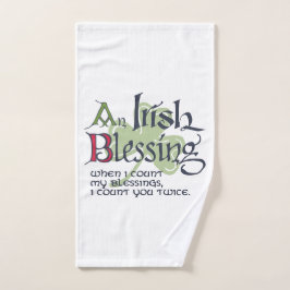 Conjunto De Toalhas Uma Bênção Irlandesa