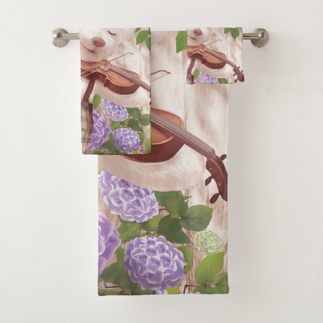 Conjunto De Toalhas Uma canção para você (Insitu)