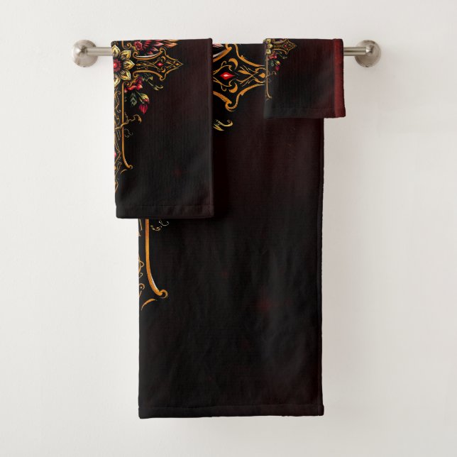 Conjunto De Toalhas Uma cruz elegante (Insitu)