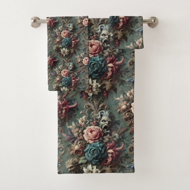 Conjunto De Toalhas Uma sujeira descontrolada - Vitoriano gótico (Insitu)