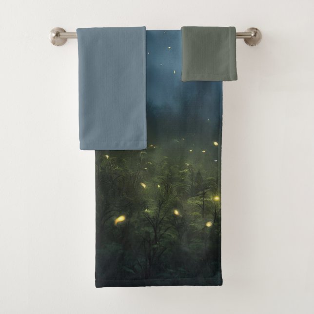 Conjunto De Toalhas Vagalumes florestais (Insitu)