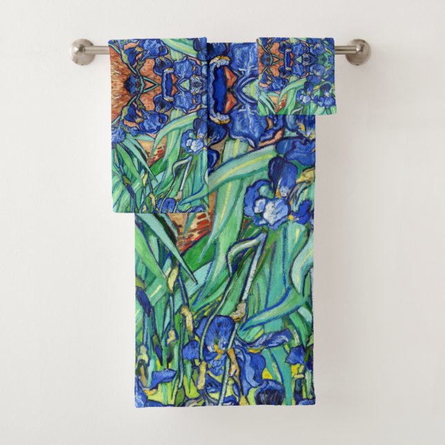 Conjunto De Toalhas Van Gogh levanta o impressionismo do Jardim Flor (Insitu)