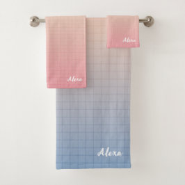 Conjunto De Toalhas Vaporwave Personalizado