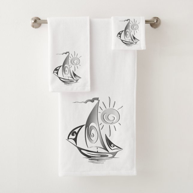 Conjunto De Toalhas Vela de Dia Preguiçoso (Insitu)