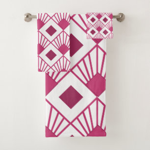 Conjunto De Toalhas Ventiladores do Art Deco