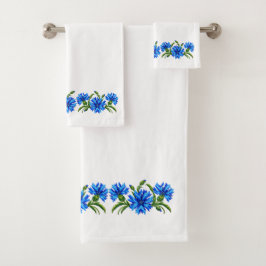 Conjunto De Toalhas Verão de Centáurea