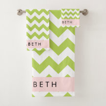 Verde Zigzag, Verde Chevron, Seu Nome