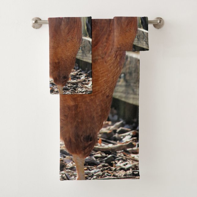 Conjunto De Toalhas Vermelho (Insitu)