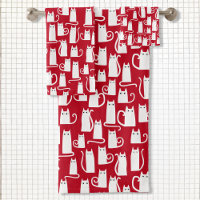 Vermelho e Branco de Gato Cinto