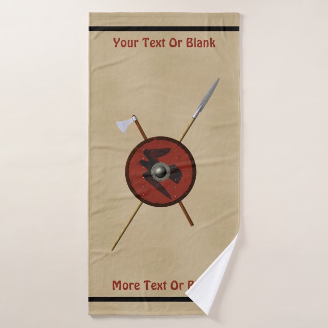 Conjunto De Toalhas Viajando O Escudo E As Armas (Toalha de Banho)