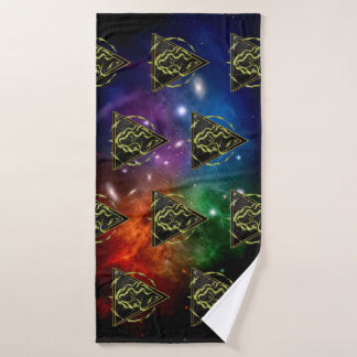 Conjunto De Toalhas Vierge Zodiaque Cadeau Astrologie linge de bain