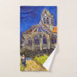 Conjunto De Toalhas Vincent van Gogh - A Igreja em Auvers<br><div class="desc">Igreja de Auvers / l'Eglise à Auvers-sur-oise de Vincent Van Gogh em 1890</div>