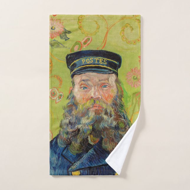 Conjunto De Toalhas Vincent Van Gogh - Carteiro Joseph Roulin (Toalha de mão)